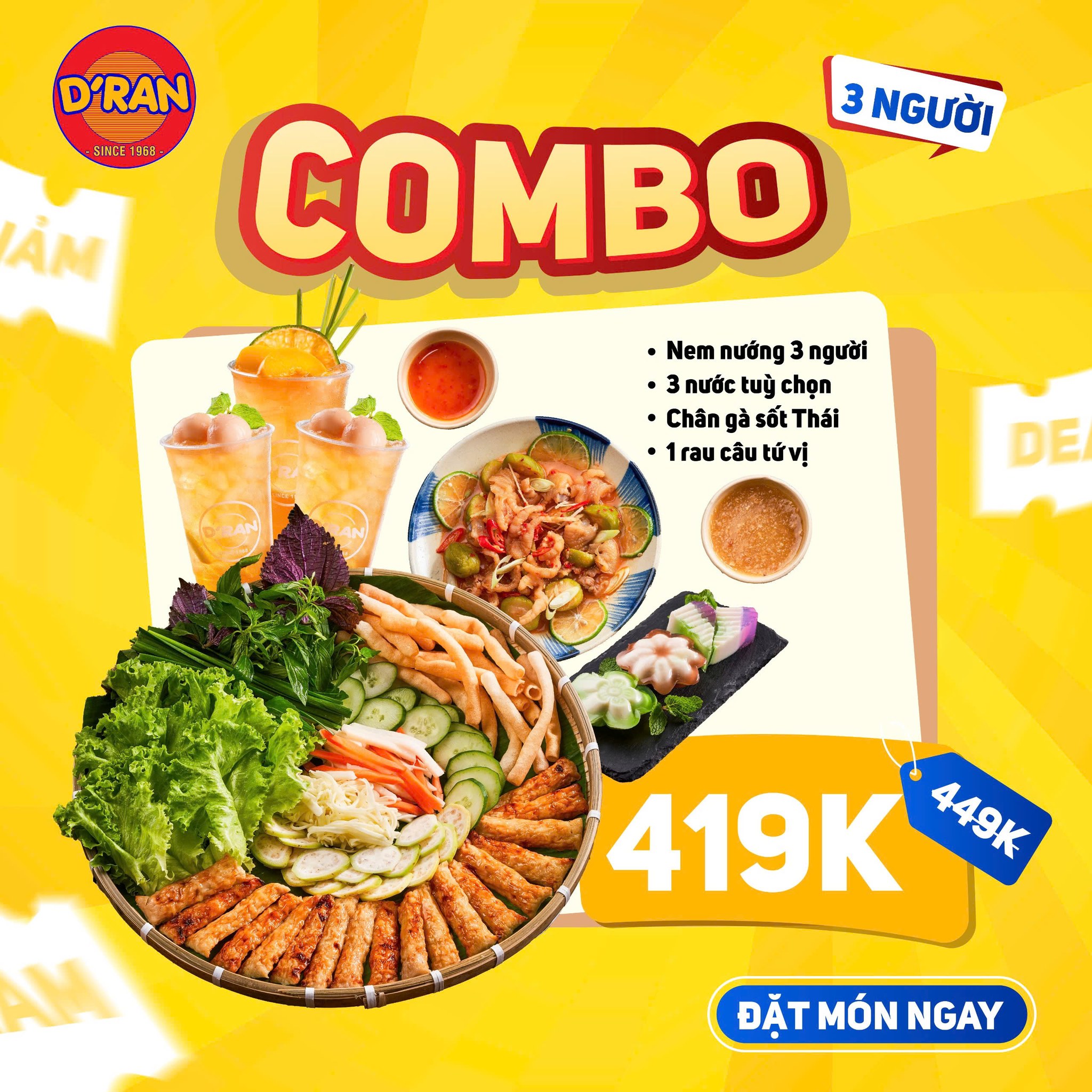 Combo Nem nướng D'ran 3